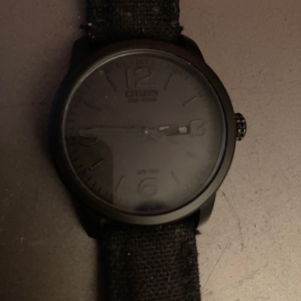 All black Citizen Watch